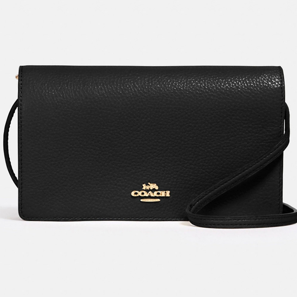 COACH Anna Foldover Clutch Crossbody